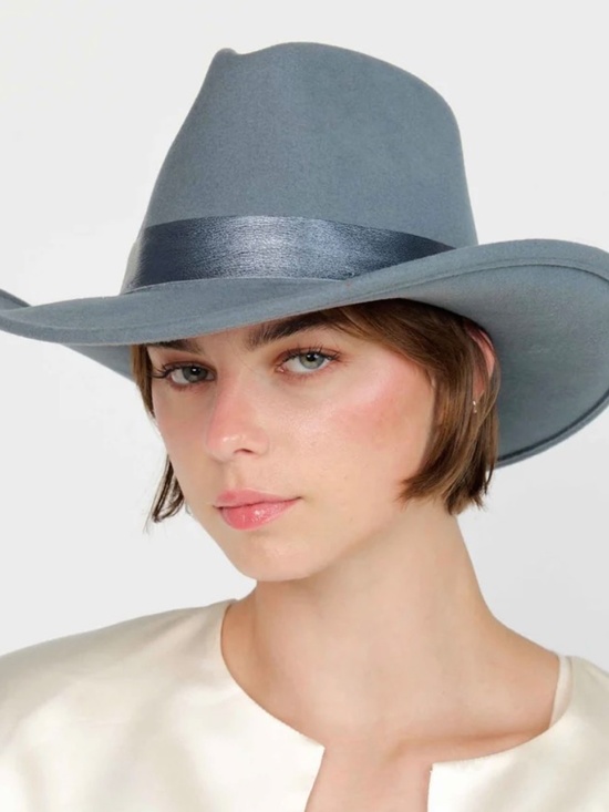 Freya Haven Wool Felt Western Hat Toffee Brown S/M NWOT main image 9